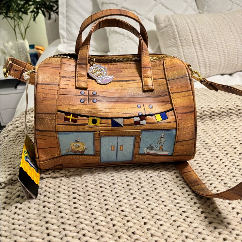 Loungefly Spongebob Squarepants Krusty Krab Purse